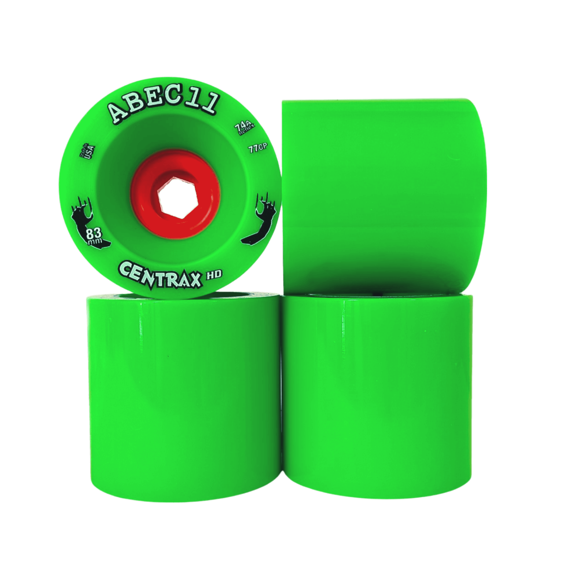 ABEC11: 83mm Centrax HD Longboard Skateboard Wheel