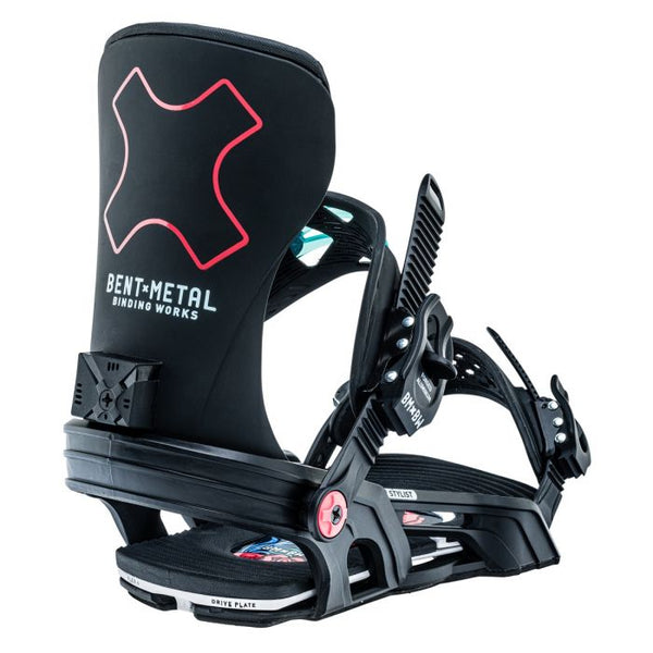 Bent Metal: Stylist Women's Snowboard Binding (Black) – Motion