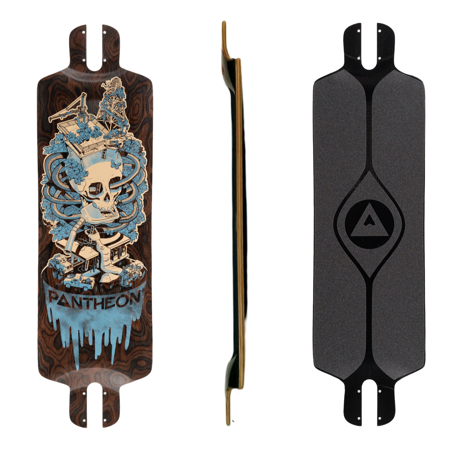 Pantheon: Pranayama Gas Guzzler Longboard Skateboard Deck