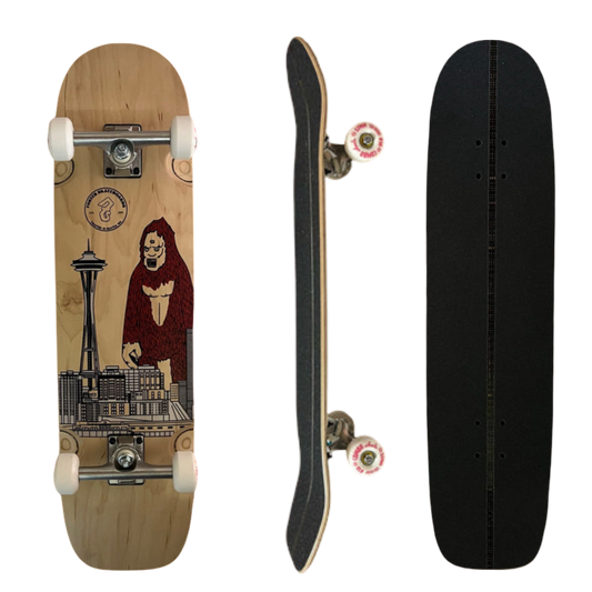 Foster Skateboards: Sapling Longboard Skateboard Complete