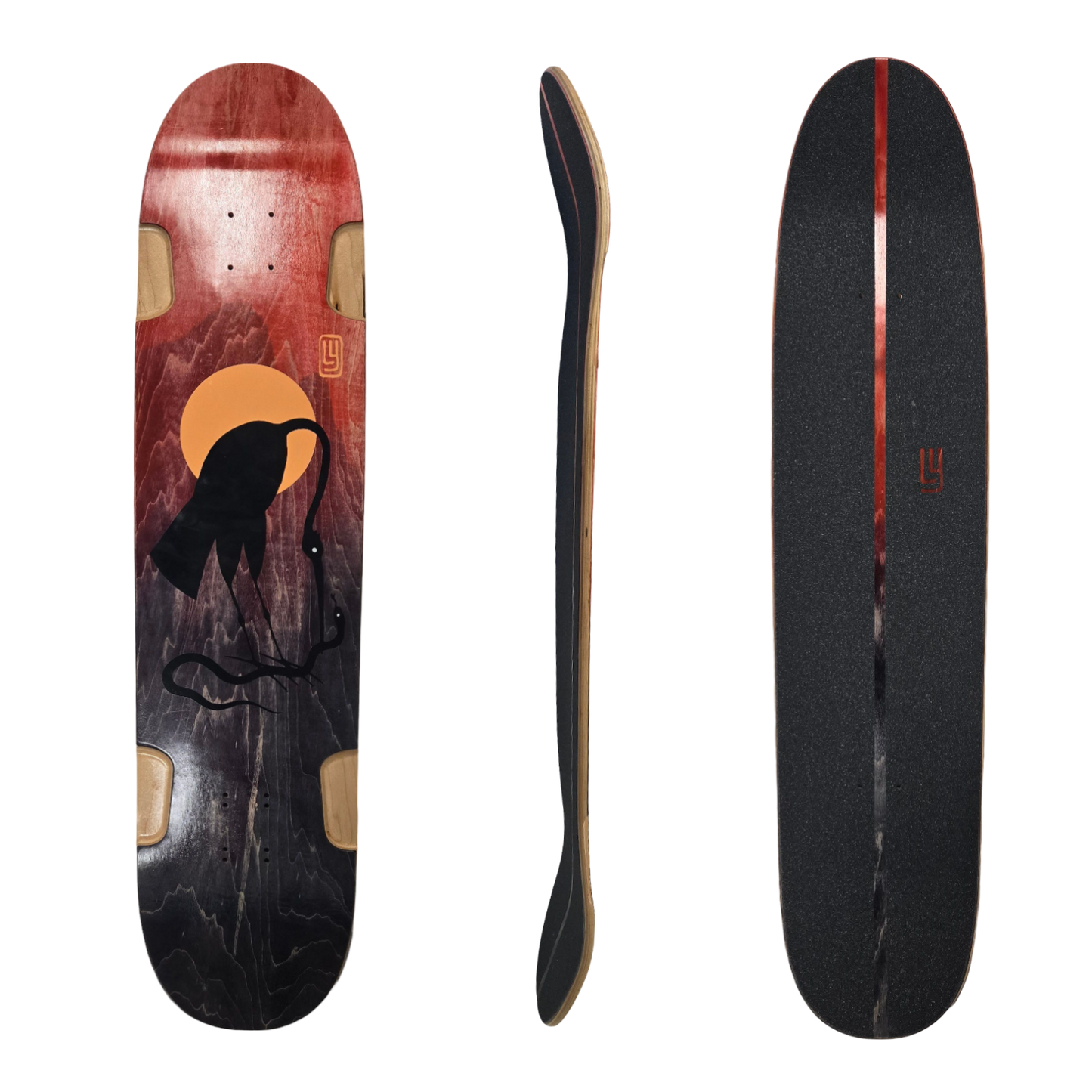 Landyachtz: Clark Crane Longboard Skateboard Deck