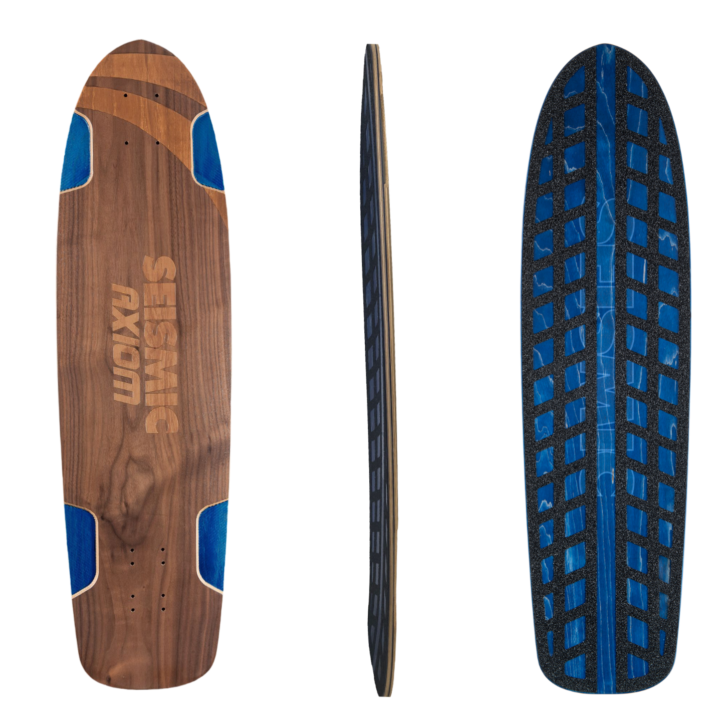 Seismic: Axiom Longboard Skateboard Deck