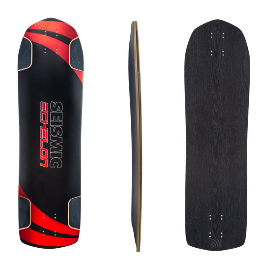 Seismic: Echelon Longboard Skateboard Deck