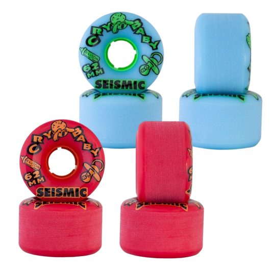 Seismic: 62mm Cry Baby Elixir Longboard Wheels