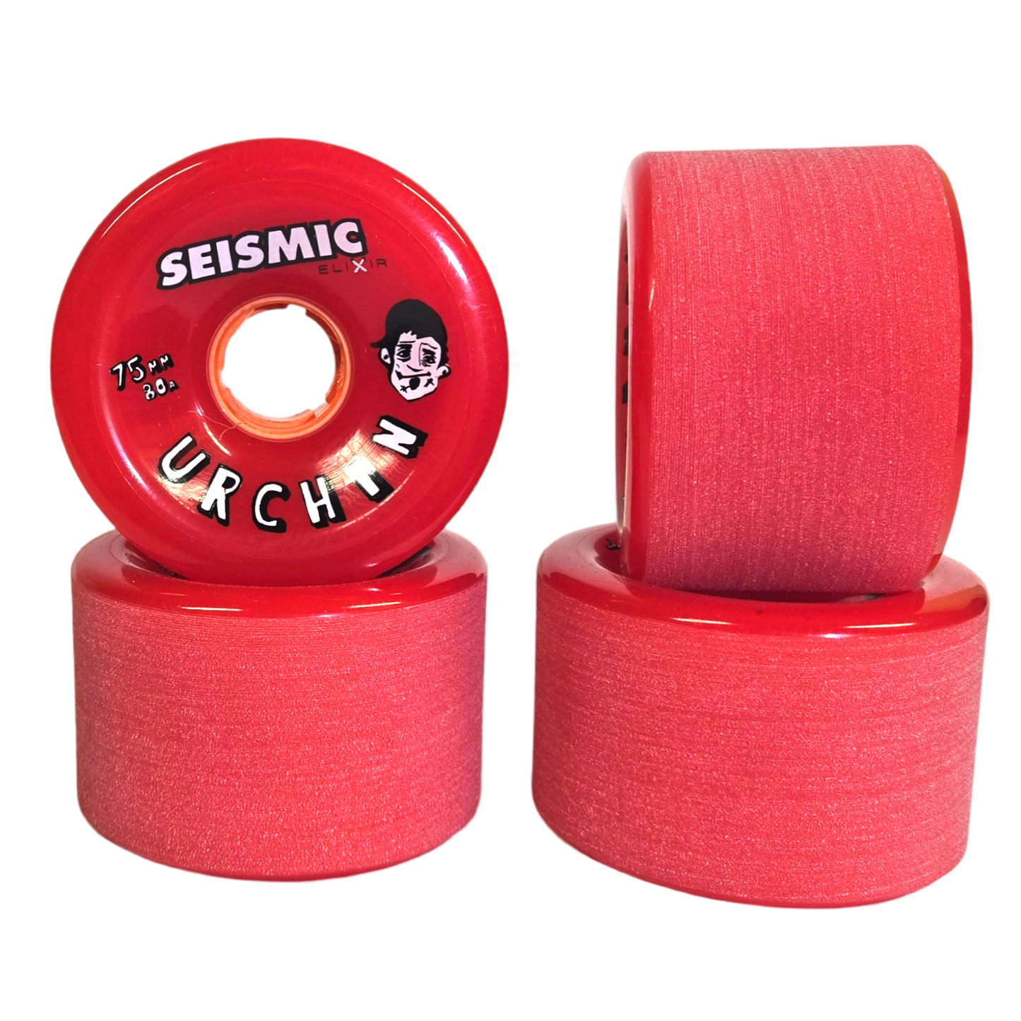 Seismic: 75mm Urchin Elixir Longboard Skateboard Wheels