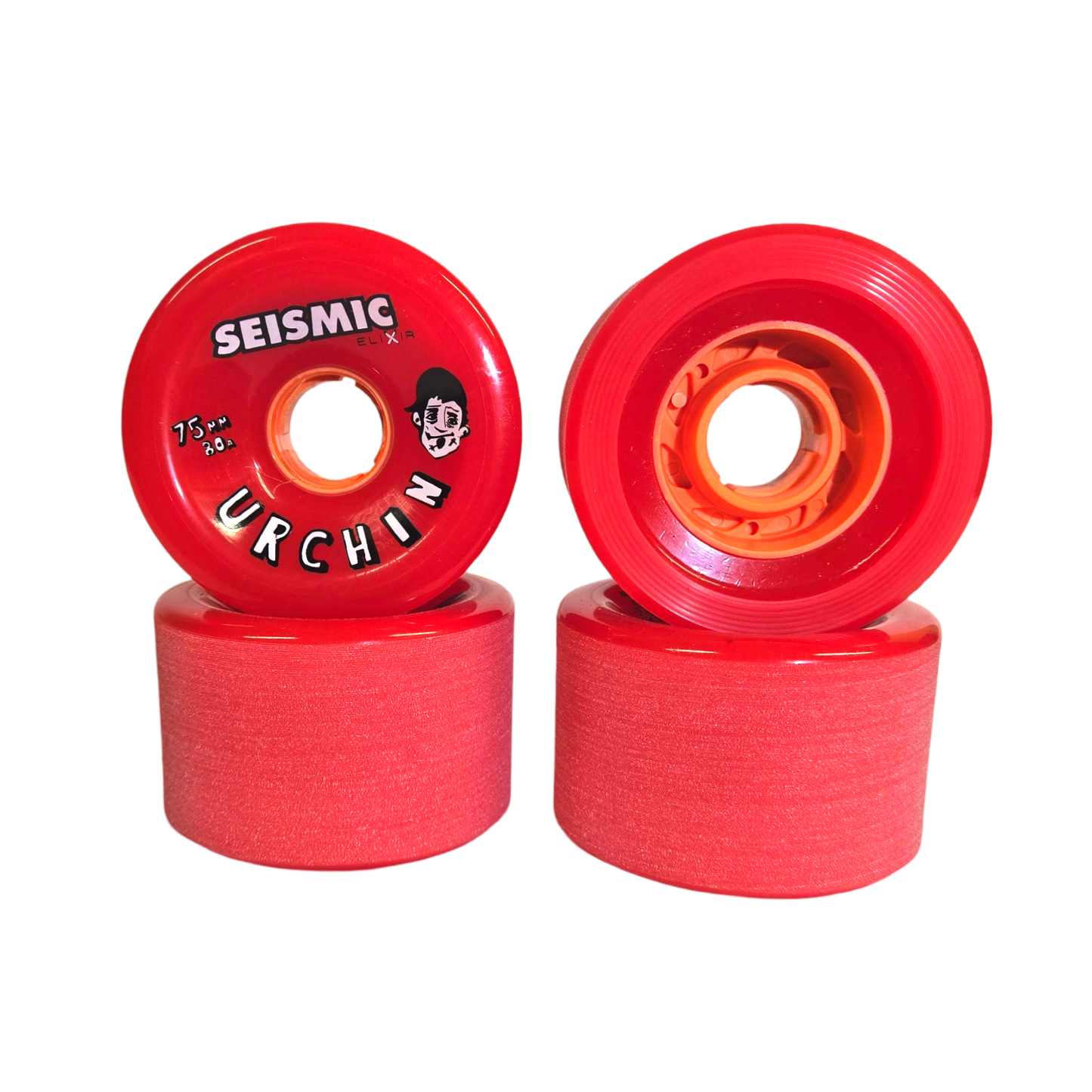 Seismic: 75mm Urchin Elixir Longboard Skateboard Wheels