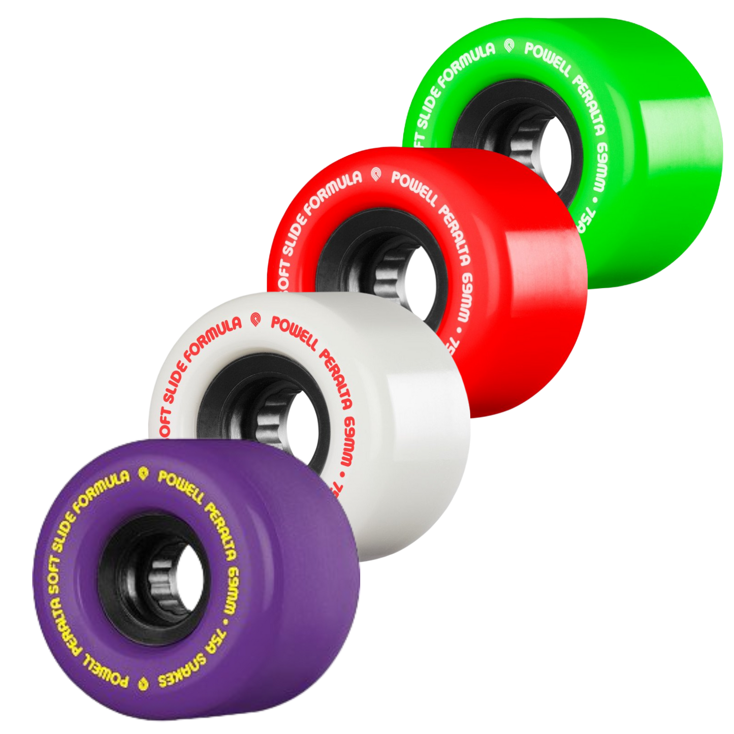 Powell Peralta: 69mm Snakes Longboard Skateboard Wheels