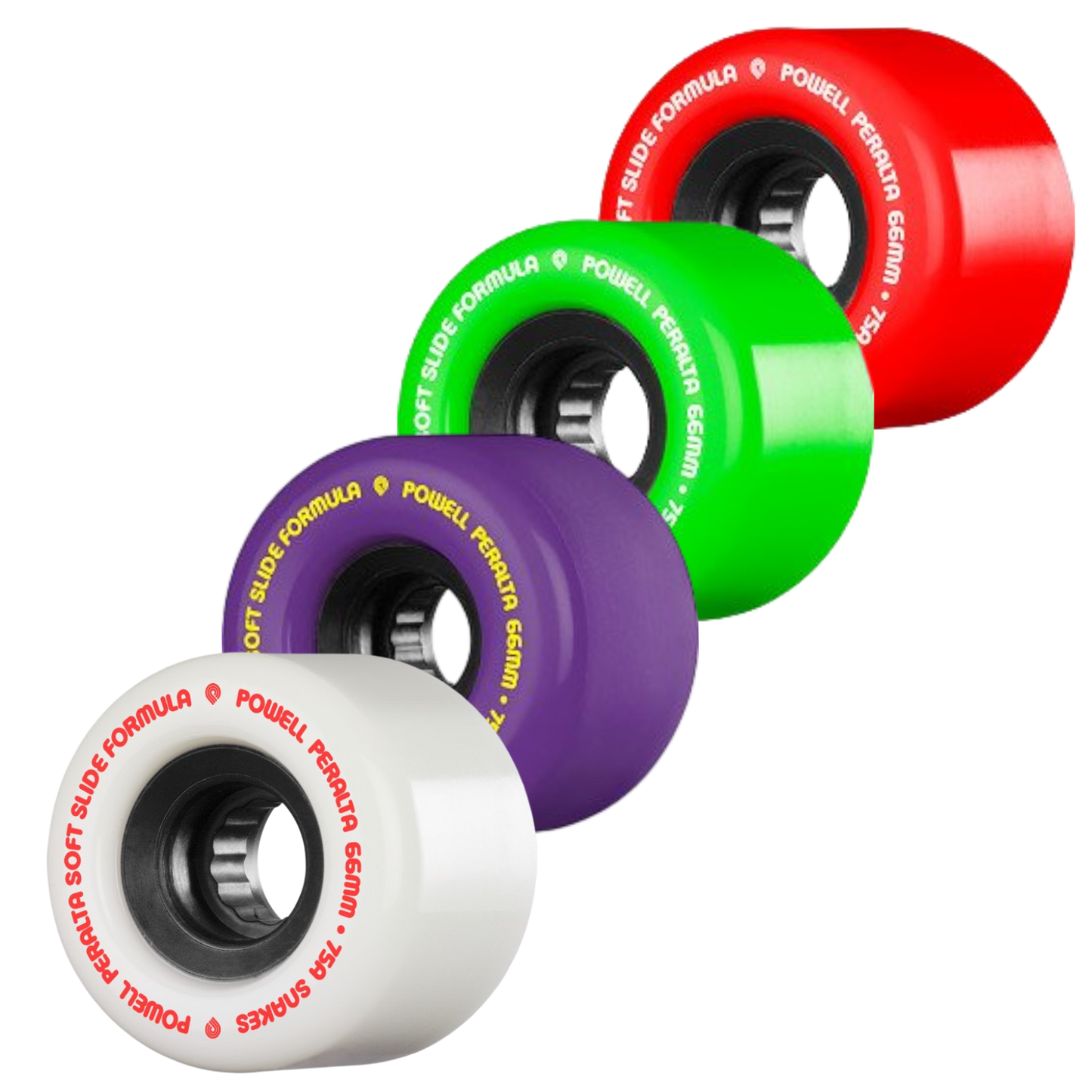 Powell Peralta: 66mm Snakes Longboard Skateboard Wheels