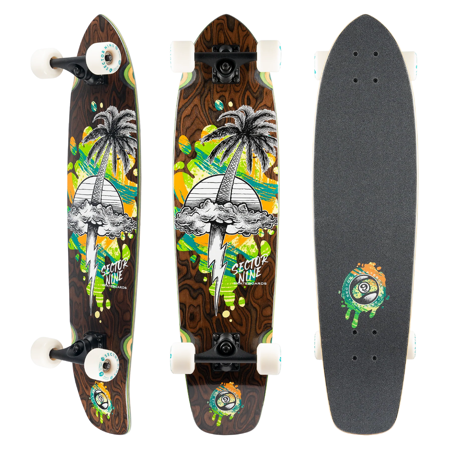 Sector 9: Strand Squall 34" Longboard Skateboard Complete