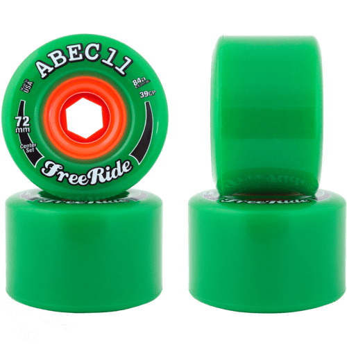 ABEC11: 72mm CenterSet FreeRide Longboard Skateboard Wheel - Motion Boardshop