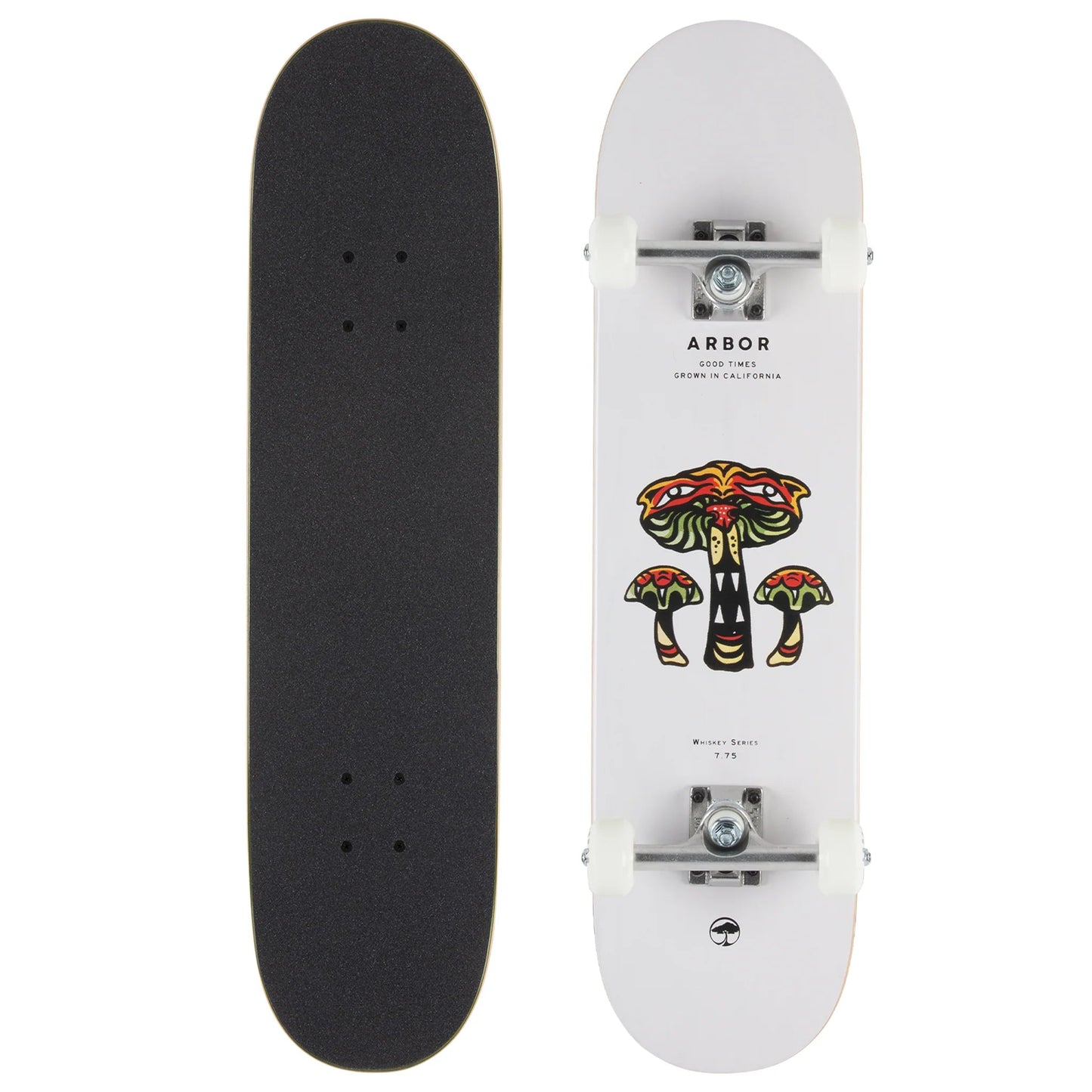 Arbor: 7.75" Whiskey Street Skateboard Complete - Motion Boardshop