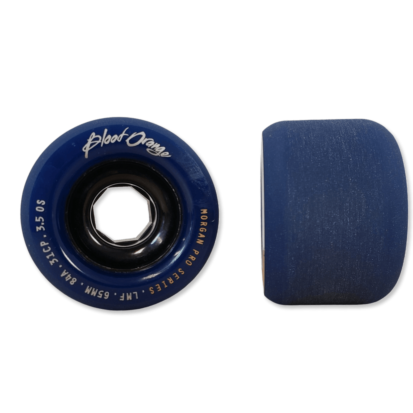 Blood Orange: 65mm MIDNIGHT SERIES Longboard Skateboard Wheels - Motion Boardshop