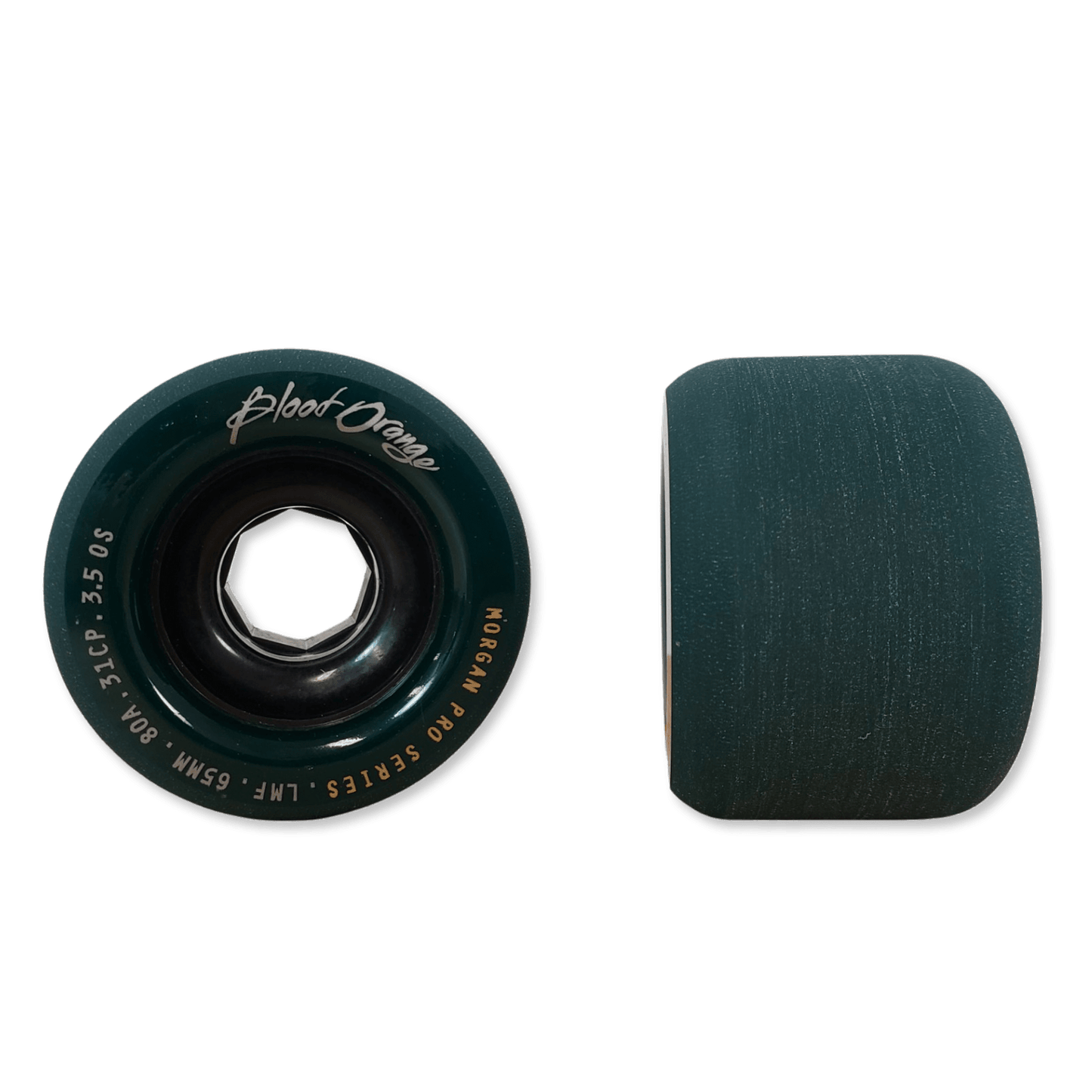 Blood Orange: 65mm MIDNIGHT SERIES Longboard Skateboard Wheels - Motion Boardshop