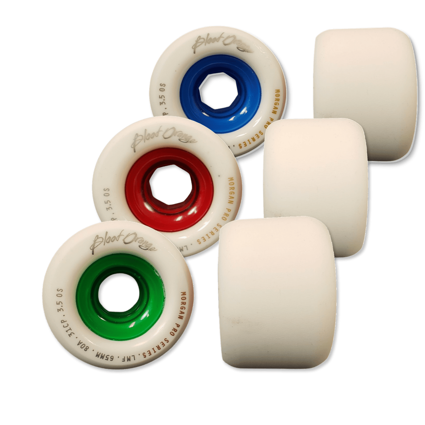 Blood Orange: 65mm Morgan Longboard Skateboard Wheels - Motion Boardshop