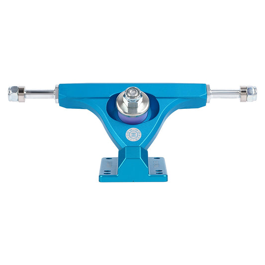 Caliber III: 125mm Precision 44° Raked Blue Longboard Truck - Motion Boardshop