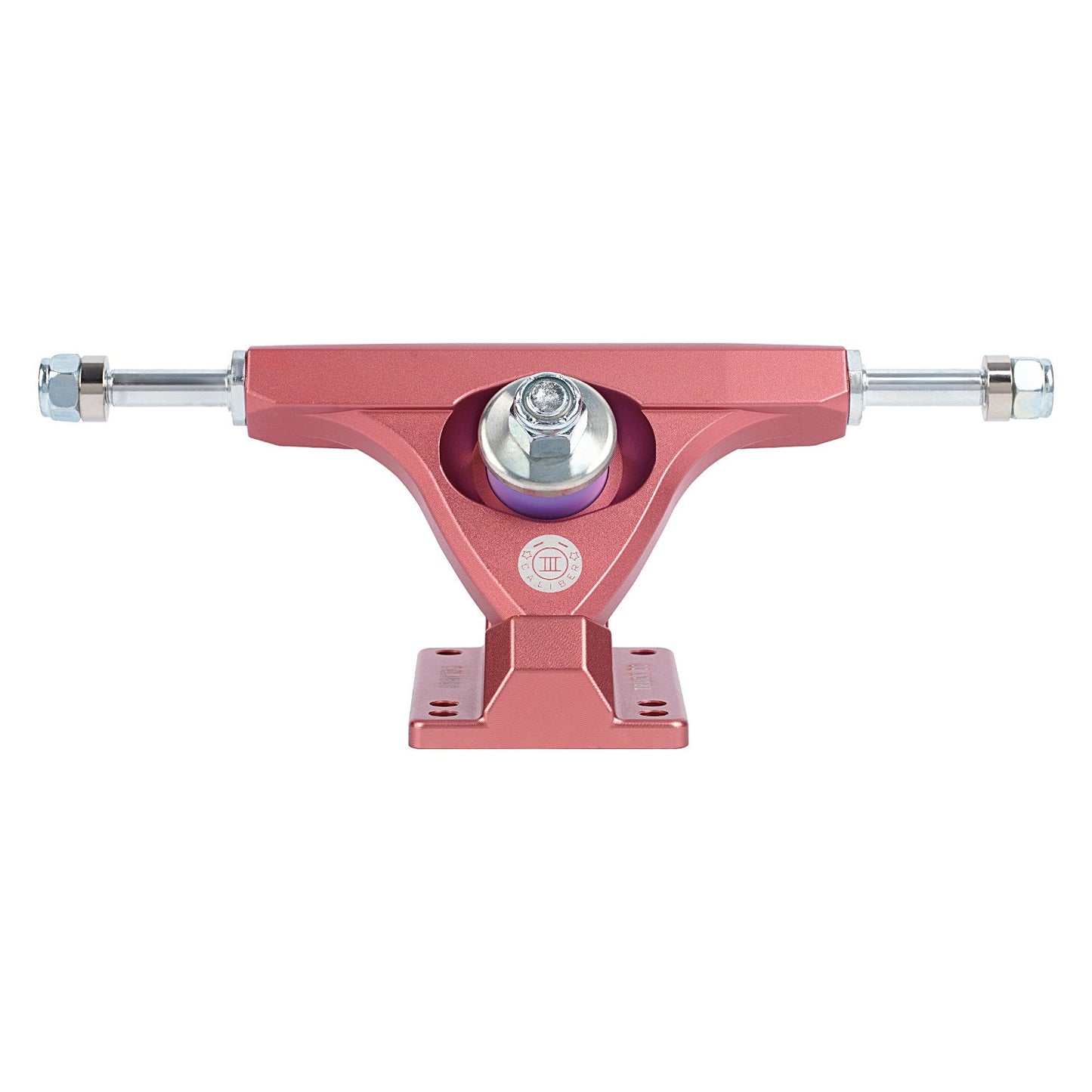 Caliber III: 125mm Precision 50° Raked Pink Longboard Truck - Motion Boardshop