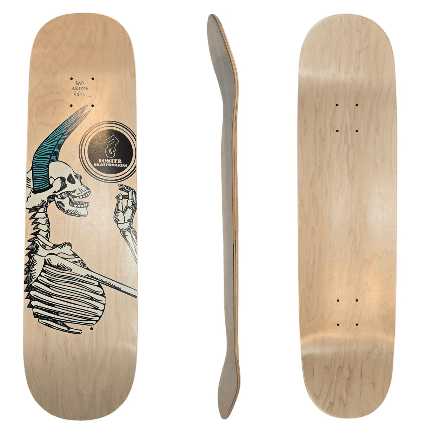 Foster: Pop Longboard Skateboard Deck - Motion Boardshop