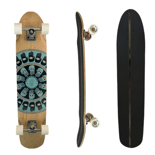 Foster Skateboards: FINGY V2 Longboard Skateboard Complete - Motion Boardshop