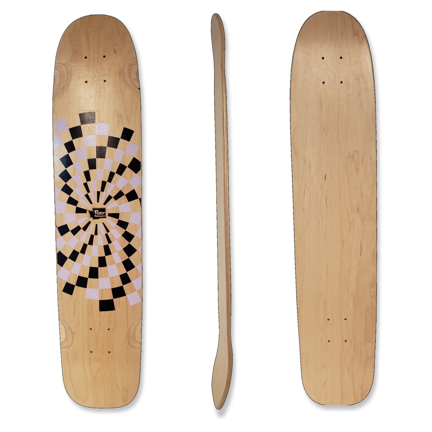 Foster Skateboards: The FINGY Longboard Skateboard Deck - Motion Boardshop