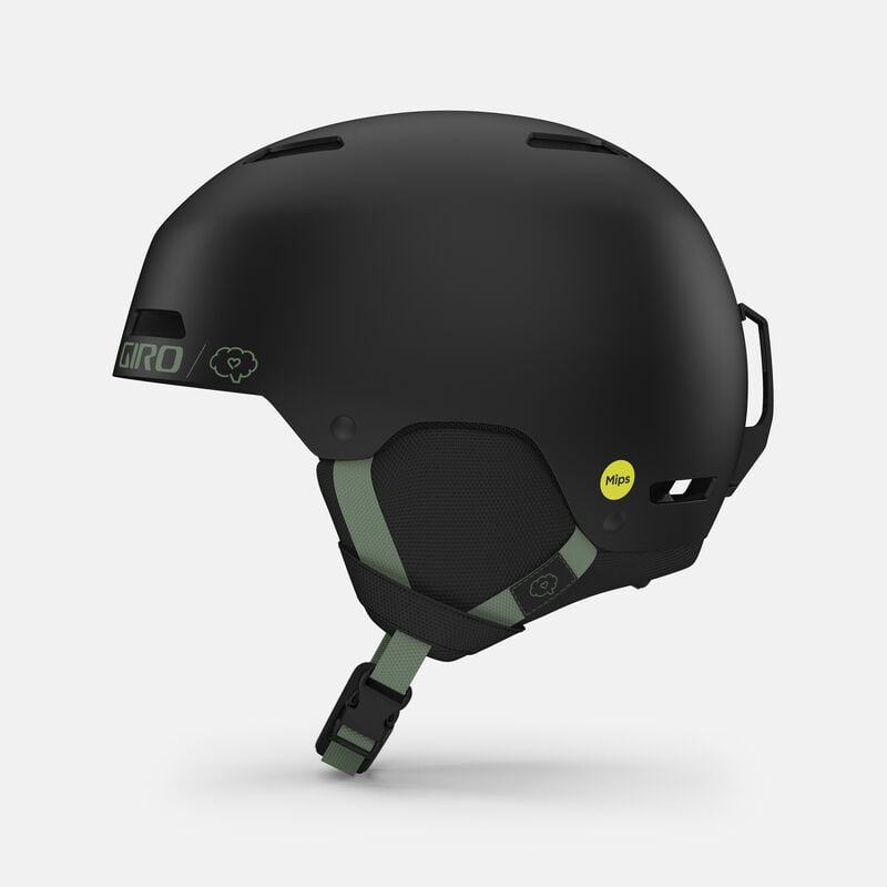 Giro: Ledge FS MIPS Snow Helmet (Matte Black / Save a Brain)