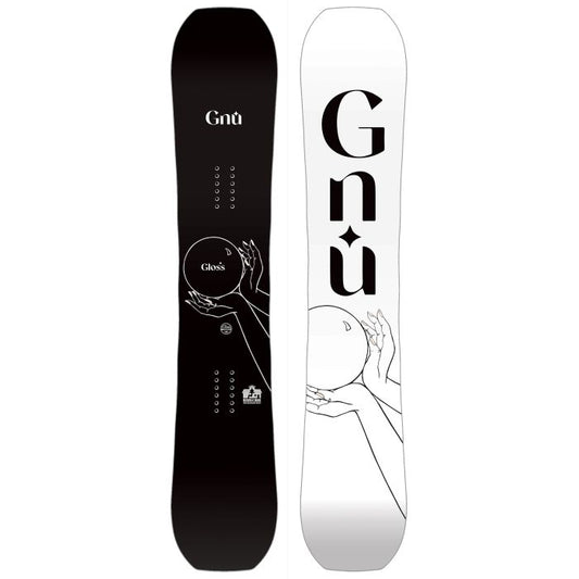 GNU: 2024 Gloss Women's Snowboard Deck - Motion Boardshop