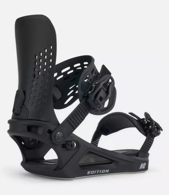 K2: 2024 Edition Snowboard Binding (Black) - Motion Boardshop