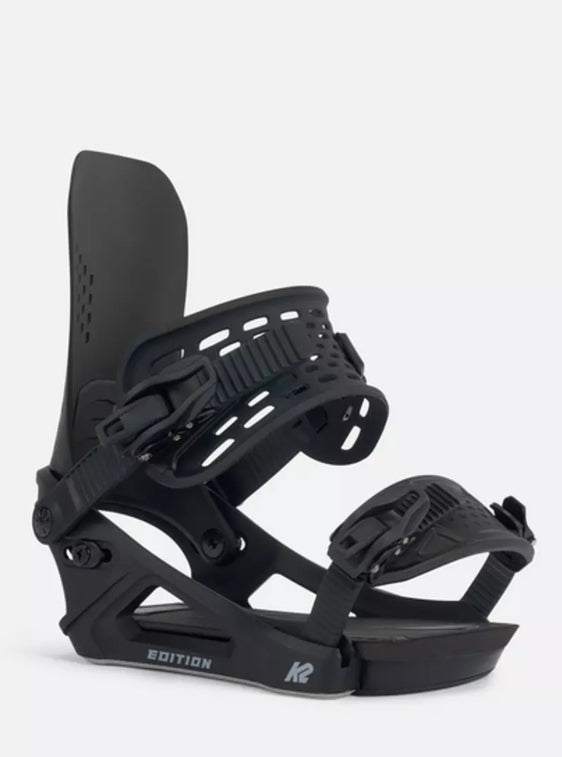 K2: 2024 Edition Snowboard Binding (Black) - Motion Boardshop