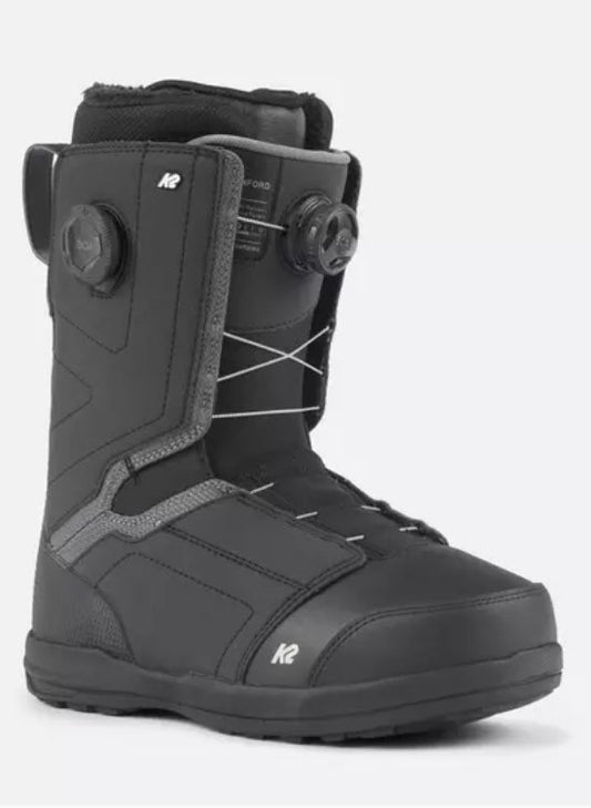 K2: 2024 Hanford Snowboard Boots (Black) - Motion Boardshop