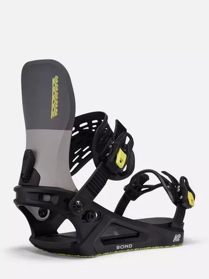 K2: 2025 Bond Snowboard Binding (Grey) - Motion Boardshop