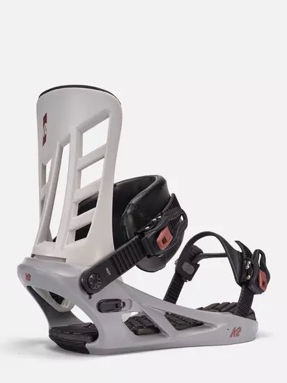 K2: 2025 Indy Snowboard Binding (Grey) - Motion Boardshop