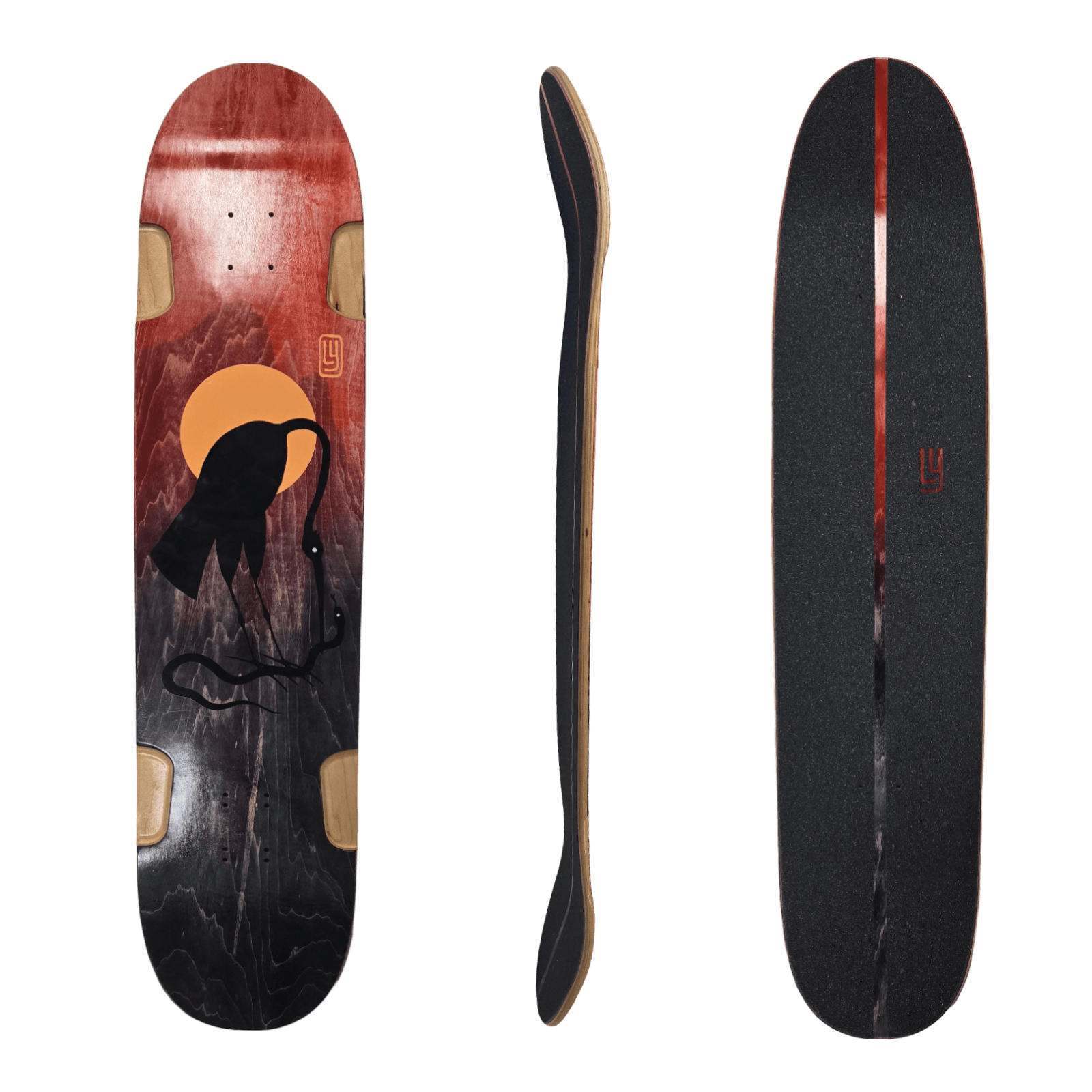 Landyachtz: Clark Crane Longboard Skateboard Deck - Motion Boardshop