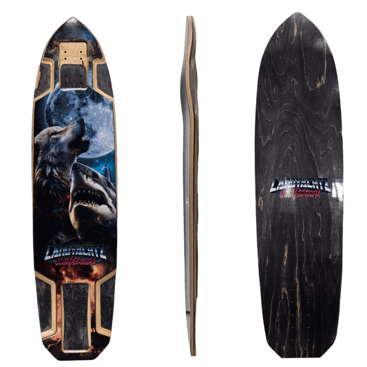 Landyachtz: Wolfshark 2024 Longboard Skateboard Deck - Motion Boardshop