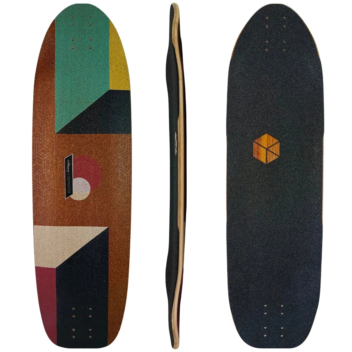 Loaded: Truncated Tesseract Longboard Skateboard Deck - Motion Boardshop