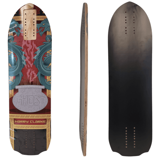 Madrid: Ghost Harry Clark Pro Longboard Skateboard Deck - Motion Boardshop