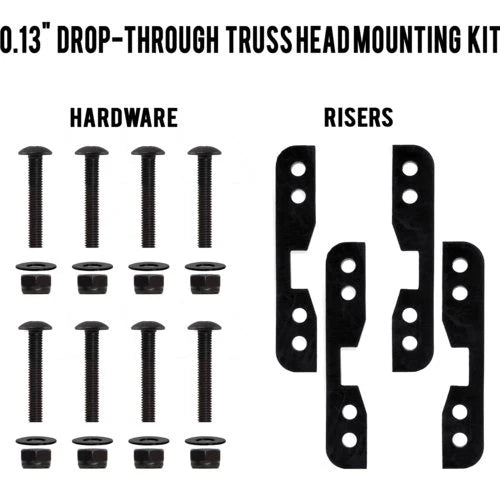 Motion: 0.13" Drop Through Trusshead Hardware Mounting Kit - Motion Boardshop