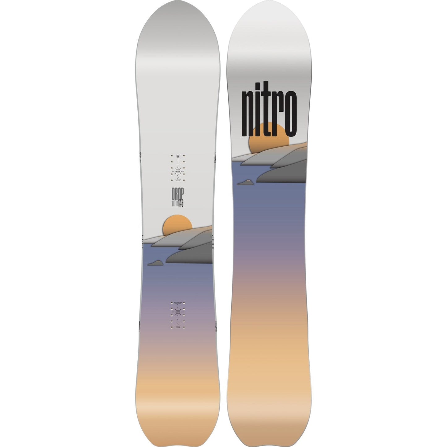 Nitro: 2025 Women's Drop Snowboard Deck - Motion Boardshop