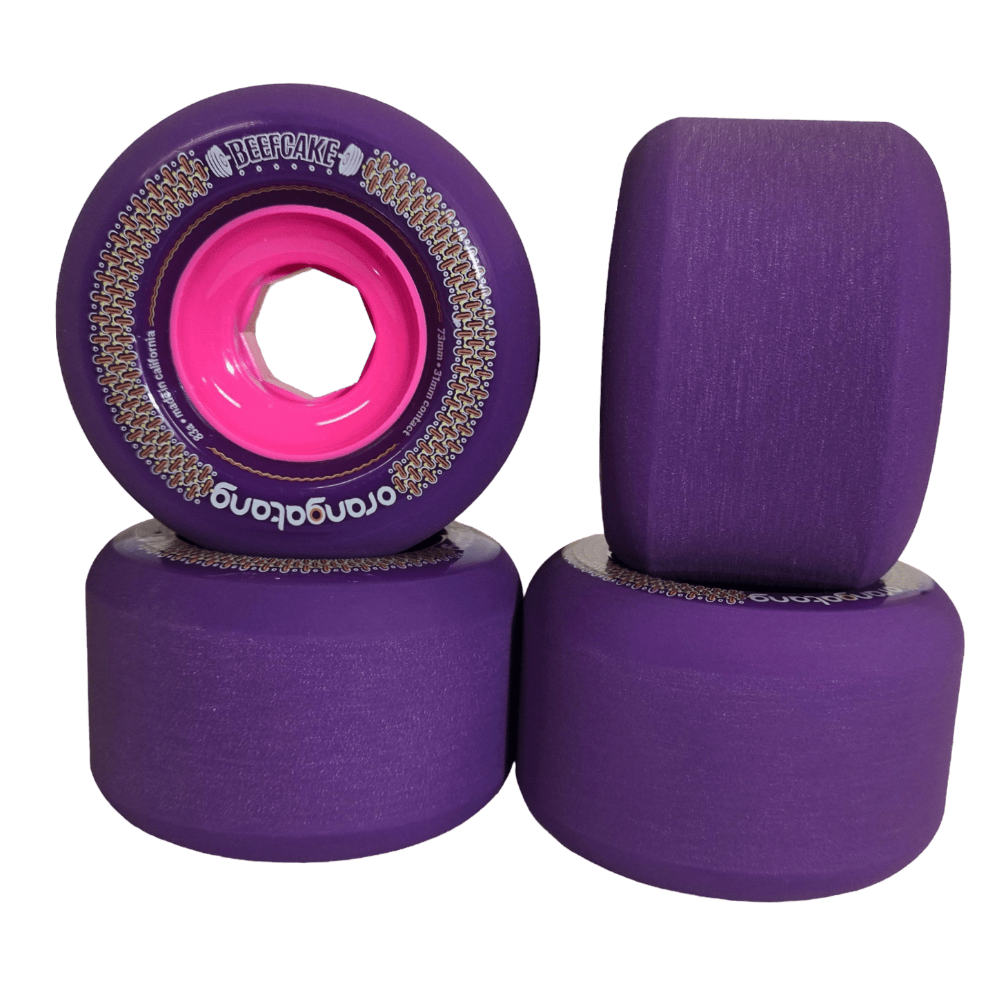 Orangatang: 73mm Beefcake Longboard Skateboard Wheels - Motion Boardshop