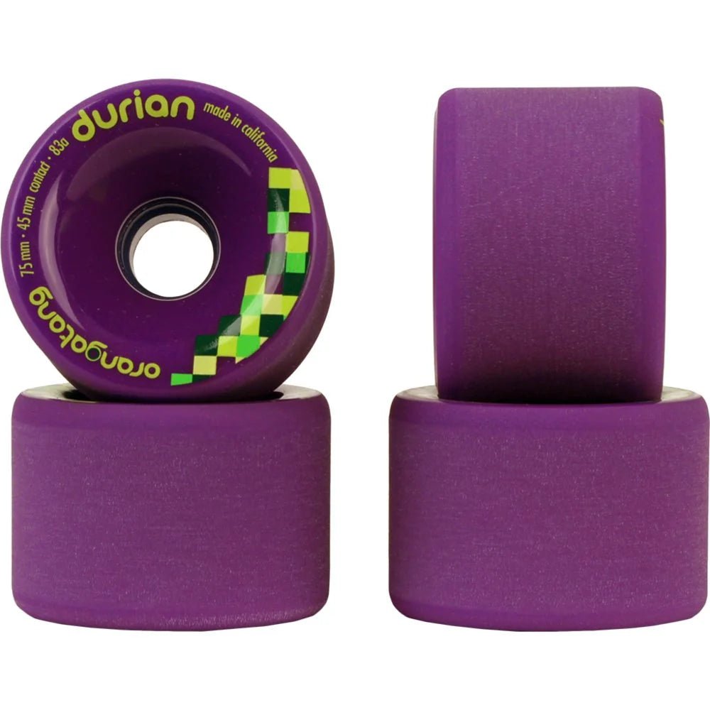 Orangatang: 75mm Durian Longboard Skateboard Wheels - Motion Boardshop