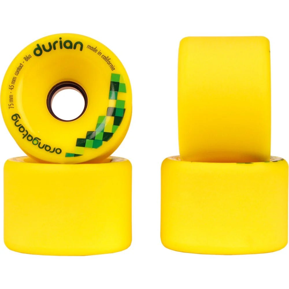 Orangatang: 75mm Durian Longboard Skateboard Wheels - Motion Boardshop