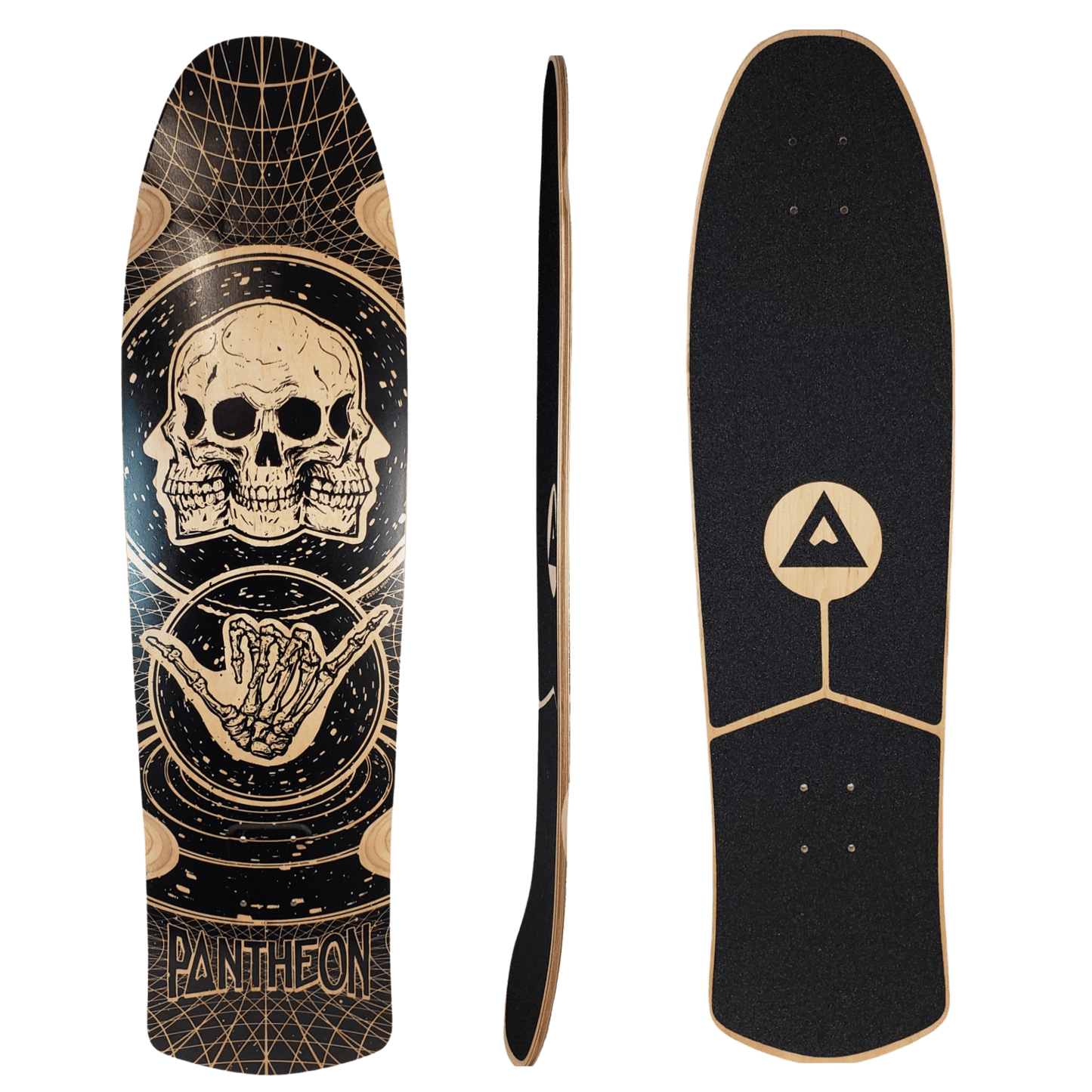 Pantheon: Fantail Cruiser Longboard Deck - Motion Boardshop