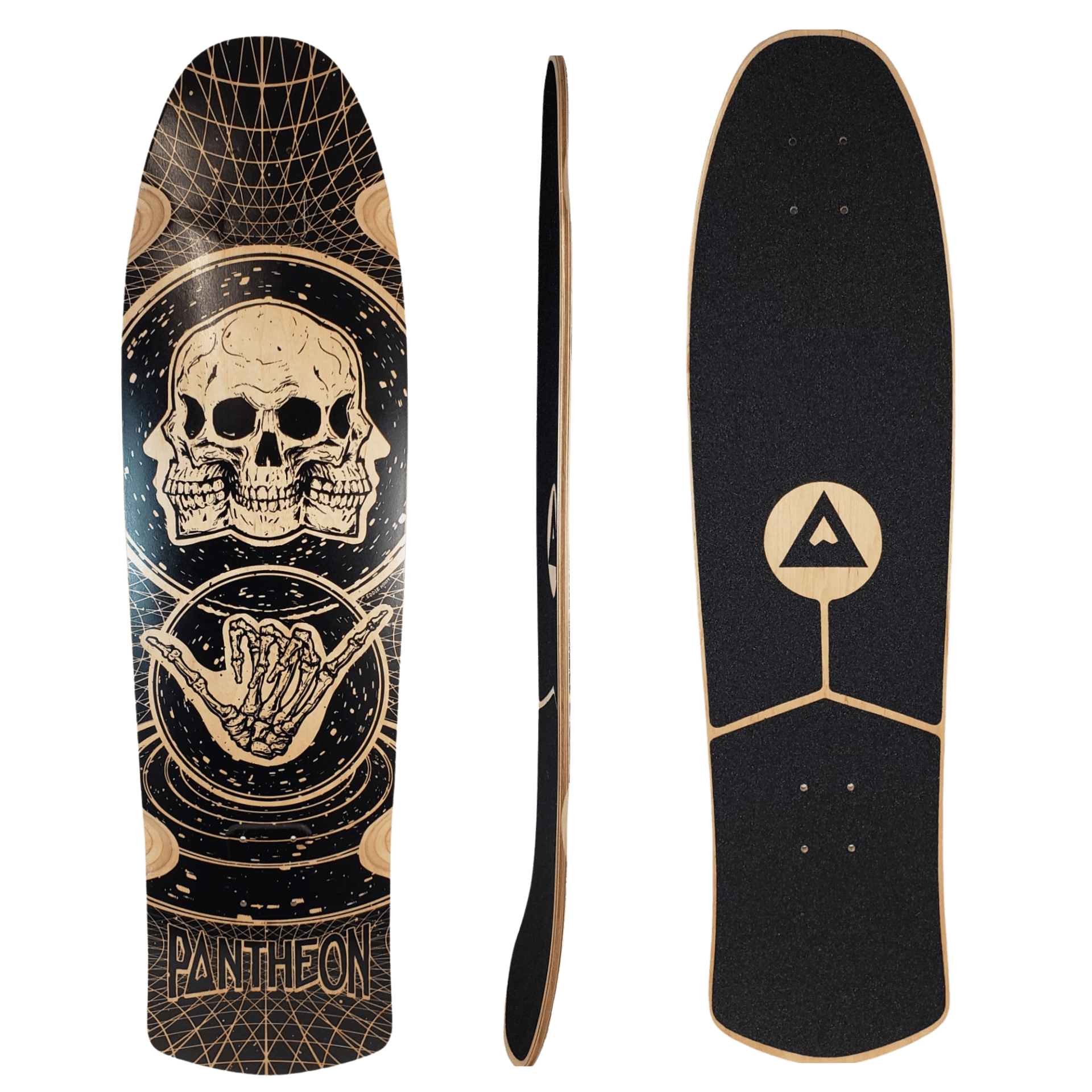 Pantheon: Fantail Cruiser Longboard Deck - Motion Boardshop