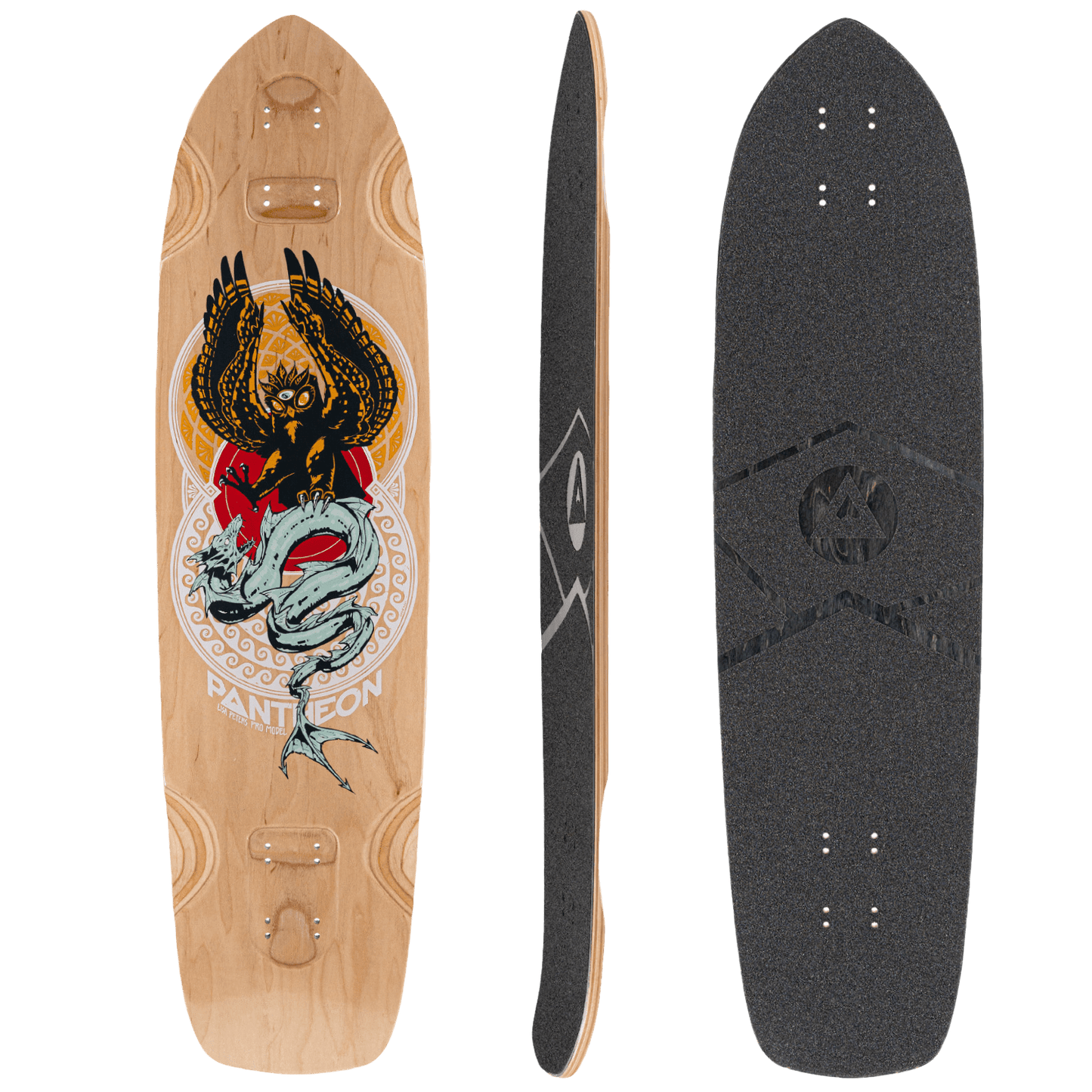 Pantheon: Lisa Peters Pro Longboard Skateboard Deck - Motion Boardshop