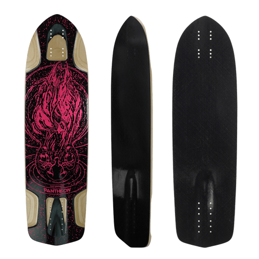 Pantheon: Mitch Thompson Pro Longboard Skateboard Deck - Motion Boardshop