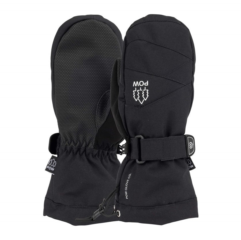 POW Gloves: Kid's Ascend Mitt (Black) - Motion Boardshop