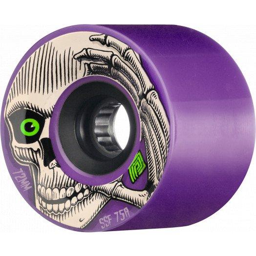 Powell Peralta: 72mm 75a Purple SSF Kevin Reimer Longboard Wheels - Motion Boardshop