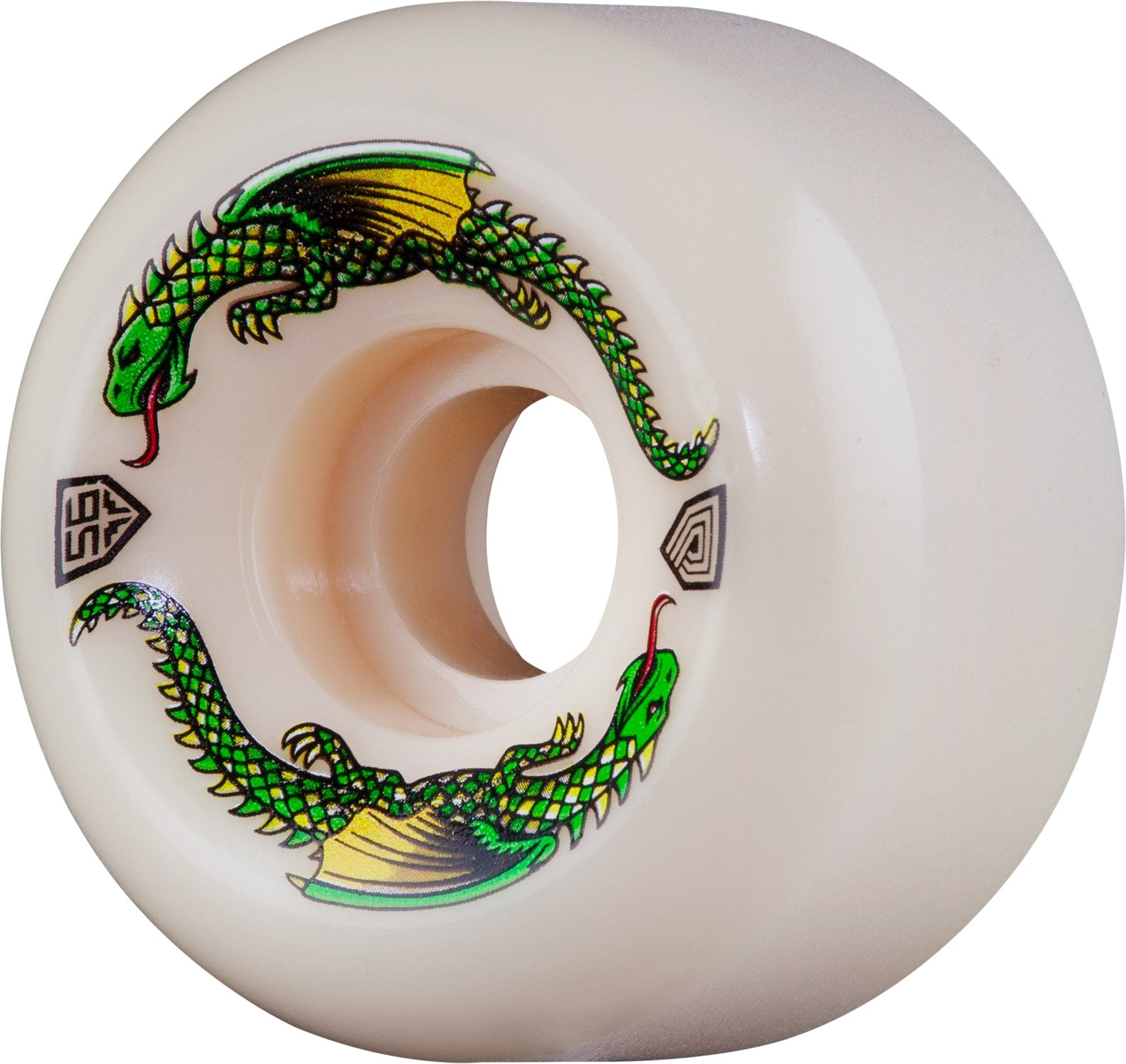 Powell Peralta Dragon Formula Green Dragon Skateboard Wheels - Motion Boardshop