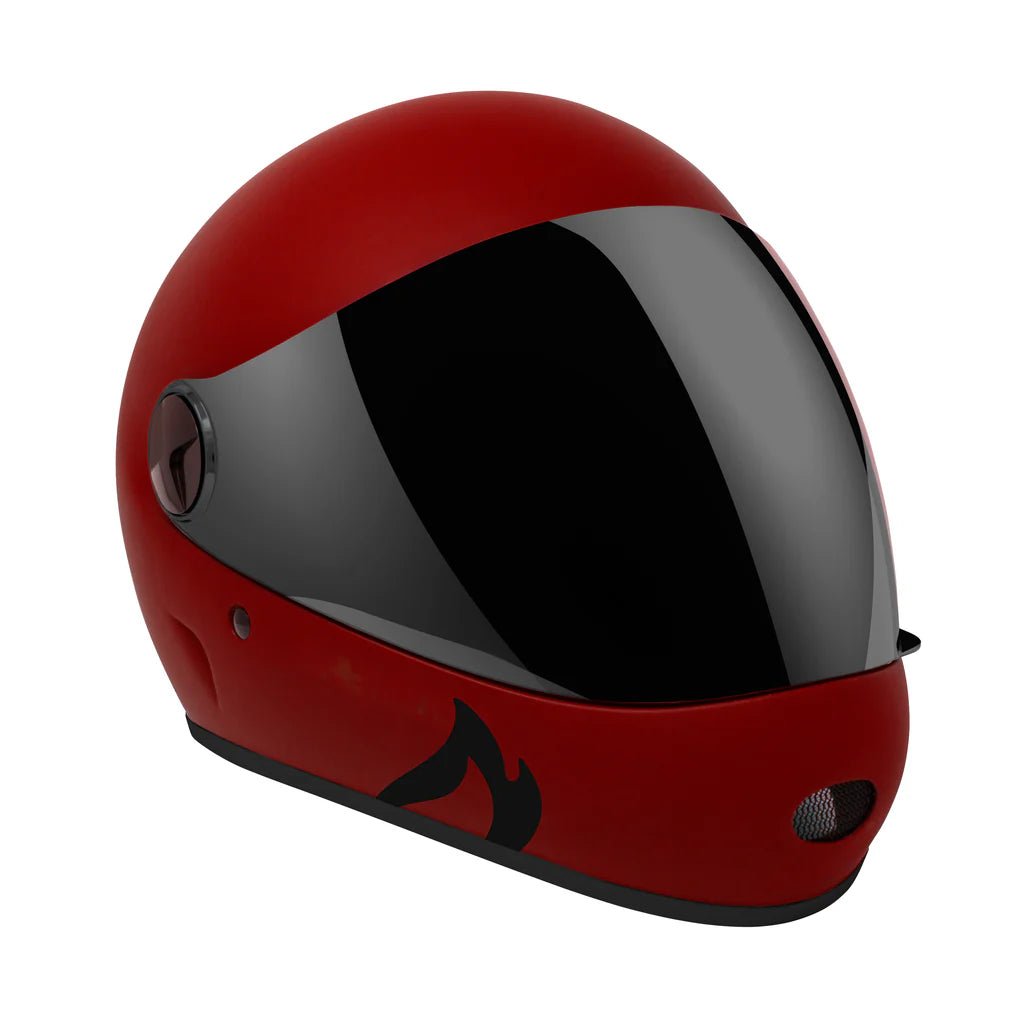 Predator: DH6 - XE Fullface Helmet (Matte Red) - Motion Boardshop