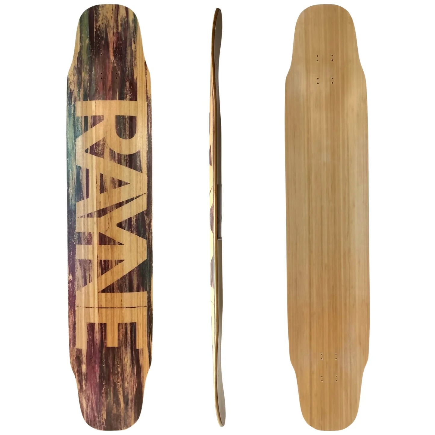 Rayne: 47" Whip Longboard Skateboard Deck (Fat - Bottom) - Motion Boardshop