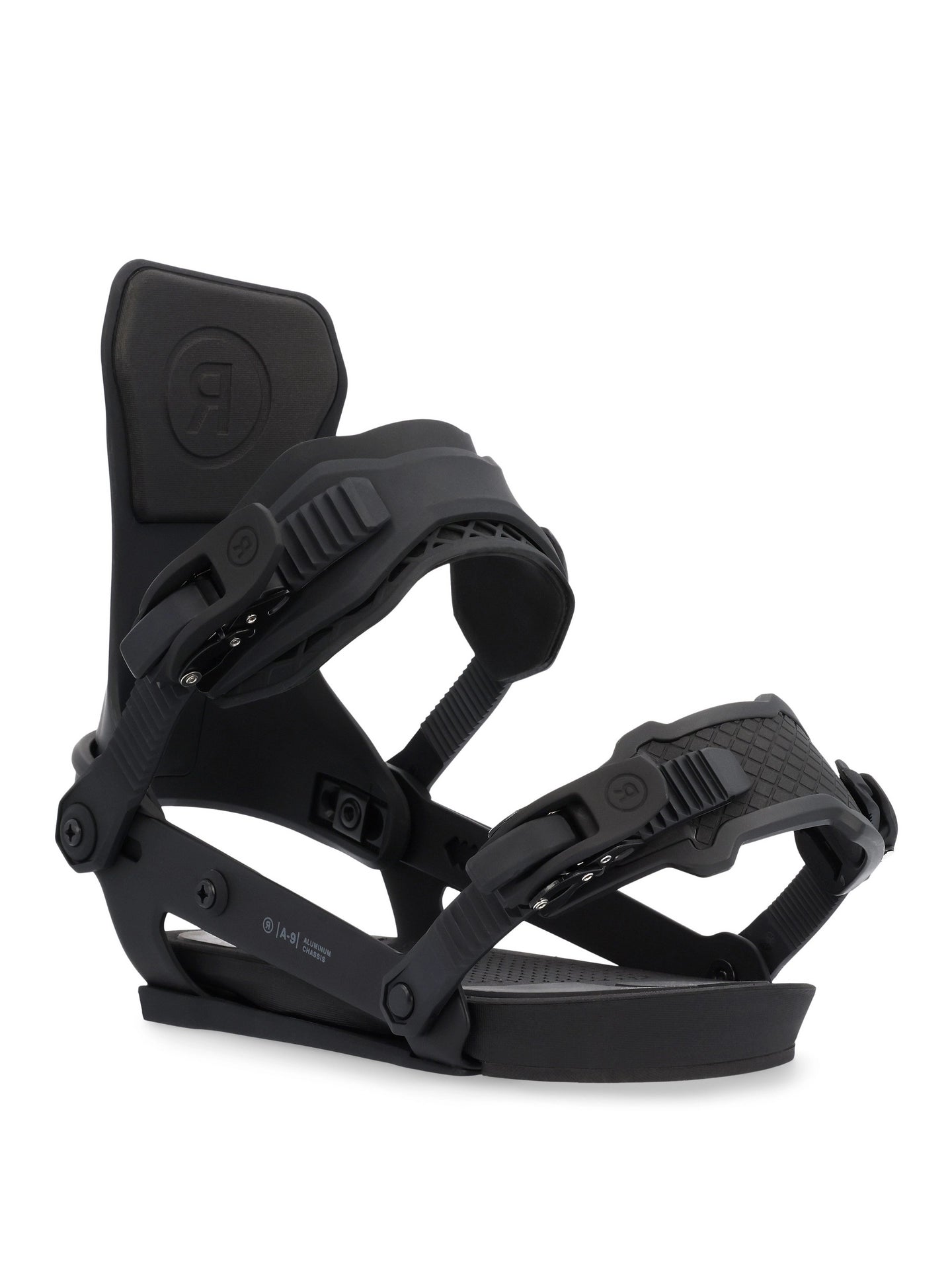 Ride: 2024 A - 9 Snowboard Bindings (Black) - Motion Boardshop