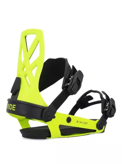 Ride: 2025 A - 4 Snowboard Binding (Lime) - Motion Boardshop